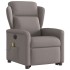 Sillón de masaje eléctrico reclinable elevable tela