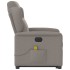 Sillón de masaje eléctrico reclinable elevable tela