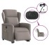 Sillón de masaje eléctrico reclinable elevable tela