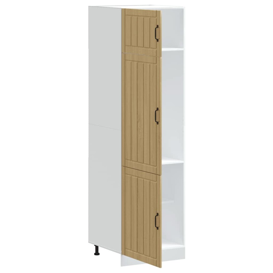 Mueble de cocina Lucca de madera contrachapada roble