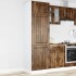 Mueble de cocina Lucca de madera contrachapada roble