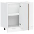 Mueble bajo de cocina Kalmar de madera antigua de
