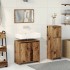Juego de muebles de baño 3 piezas madera ingeniería