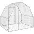 Gallinero 2,5x2x2,25 m acero