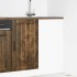 Mueble bajo fregadero Lucca madera contrachapada roble