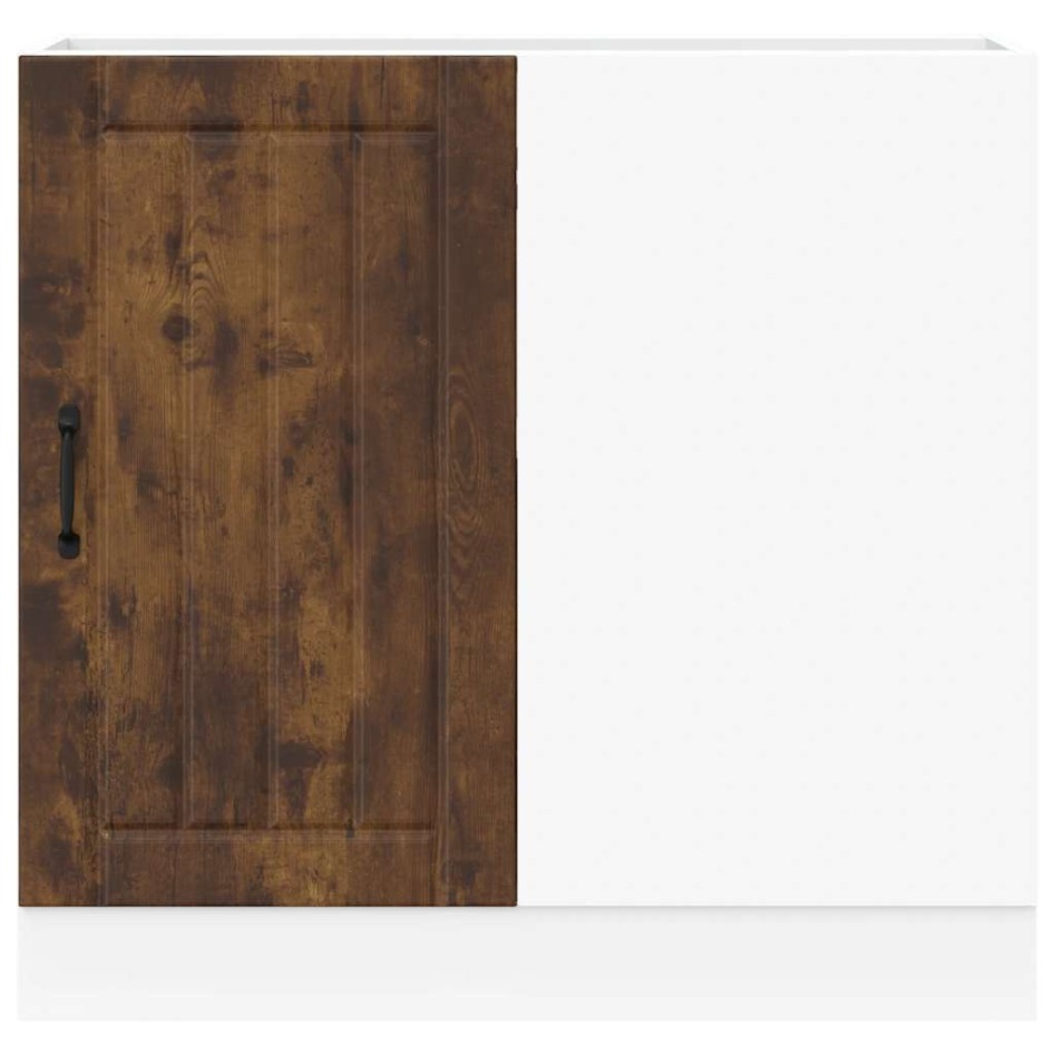 Mueble bajo fregadero Lucca madera contrachapada roble