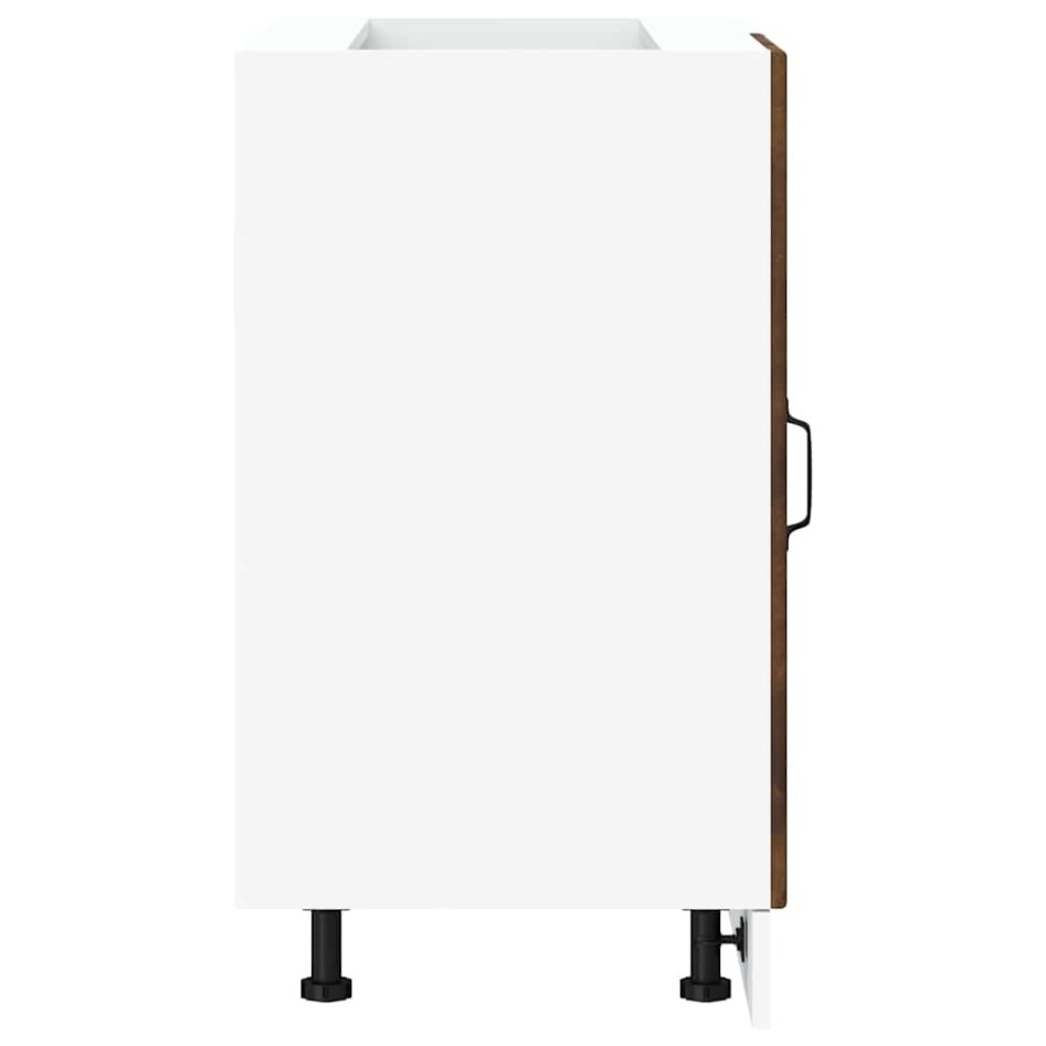 Mueble bajo fregadero Lucca madera contrachapada roble