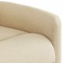 Sillón de masaje reclinable de tela