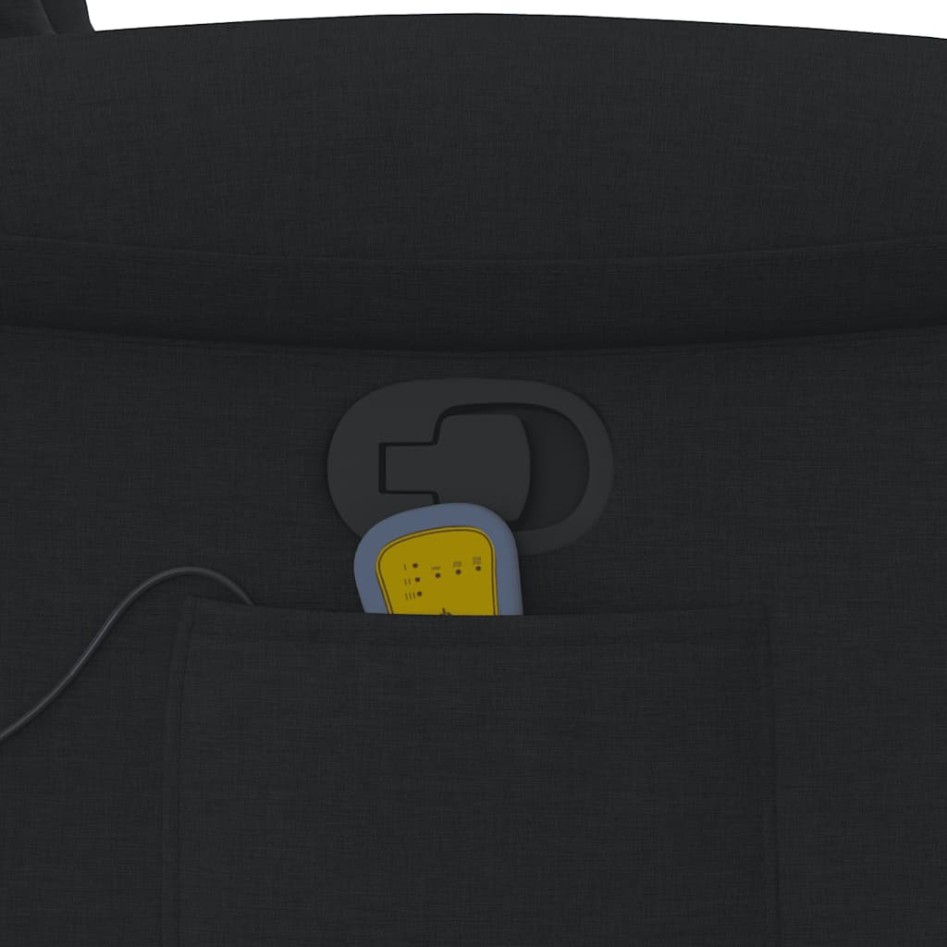 Sillón reclinable de masaje de tela