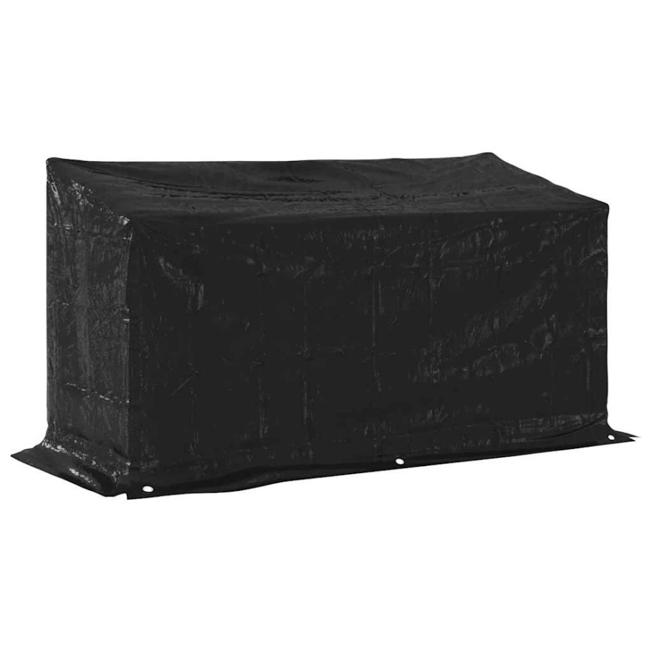 Leñero cubierta lluvia 200,5x80,5x110,5 cm acero