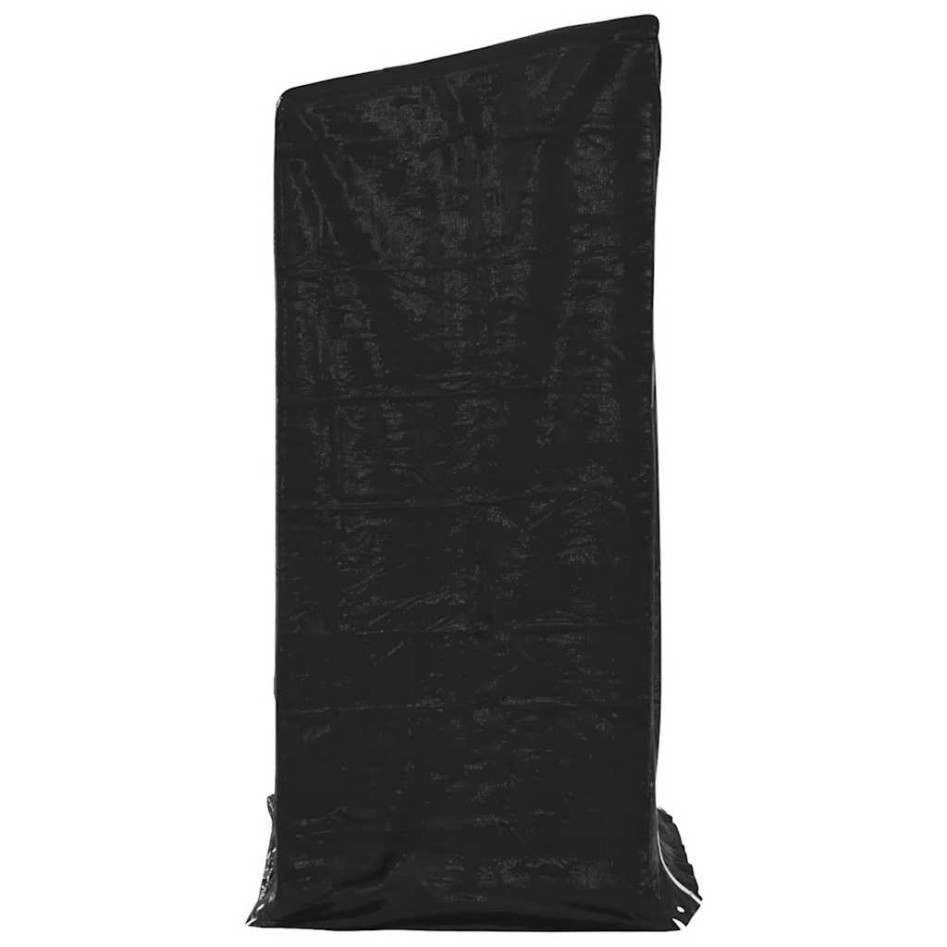 Leñero con protector de lluvia 100x80x200 cm acero