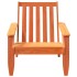 Sillas de jardín adirondack 2 uds marrón cera 75x77x77