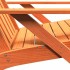 Sillas de jardín adirondack 2 uds marrón cera 75x77x77