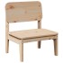 Sillas de jardín 2 uds madera maciza pino 60x52,5x72