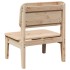 Sillas de jardín 2 uds madera maciza pino 60x52,5x72