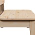 Sillas de jardín 2 uds madera maciza pino 60x52,5x72