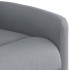 Sillón reclinable de masaje eléctrico tela gris