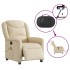 Sillón reclinable de masaje eléctrico tela color