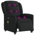 Sillón reclinable de masaje eléctrico tela