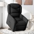 Sillón eléctrico reclinable elevable de tela