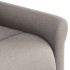 Sillón reclinable de masaje elevable tela gris