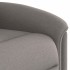 Sillón reclinable elevable tela gris