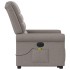 Sillón de masaje eléctrico reclinable elevable tela