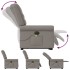 Sillón de masaje eléctrico reclinable elevable tela