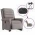 Sillón de masaje eléctrico reclinable elevable tela