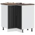 Mueble bajo esquinero de cocina Lucca madera ingeniería