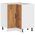 Mueble bajo esquina de cocina Lucca madera