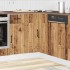 Mueble bajo esquina de cocina Lucca madera