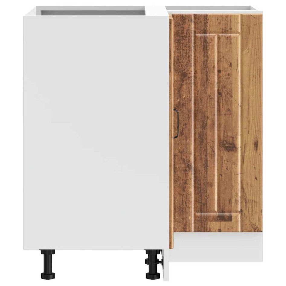 Mueble bajo esquina de cocina Lucca madera