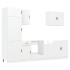 Mueble de cocina Kalmar blanco 7 piezas madera