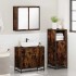 Set de muebles baño 3 pzas madera contrachapada roble
