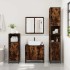 Set de muebles baño 3 pzas madera contrachapada roble
