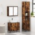 Set de muebles baño 3 pzas madera contrachapada roble