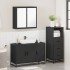 Juego de muebles de baño 3 pzas madera contrachapada