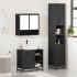 Juego de muebles de baño 3 pzas madera contrachapada