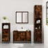 Set de muebles baño 3 pzas madera contrachapada roble