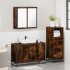 Set de muebles baño 3 pzas madera contrachapada roble