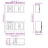 Mueble cocina Kalmar roble marrón 4 pzas madera