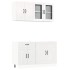 Mueble cocina Kalmar blanco de alto brillo 4