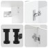 Mueble cocina Kalmar blanco de alto brillo 4