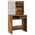 Tocador con LED madera vieja 74,5x40x141