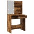 Tocador con LED madera vieja 74,5x40x141