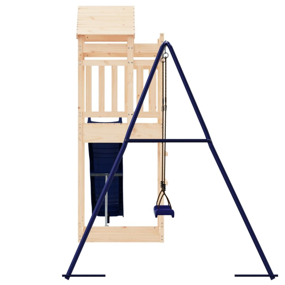 Parque infantil de exterior madera maciza de