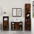 Set de muebles baño 3 pzas madera contrachapada roble