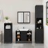 Juego de muebles de baño 3 pzas madera contrachapada