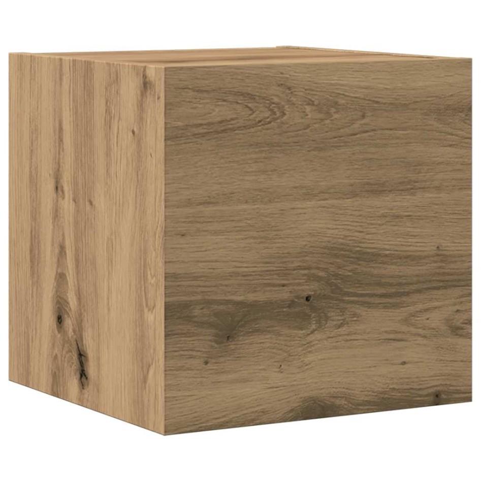 Mueble para TV de pared madera contrachapada artesanal 5